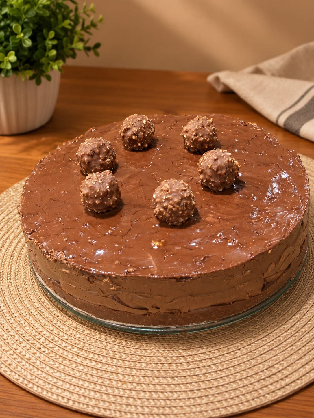 Torta de Ferrero Rocher